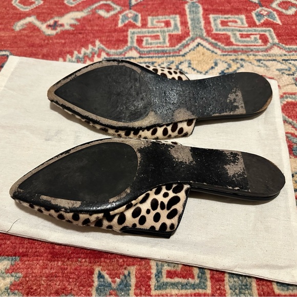 Jenni Kayne cheetah print pony hair mules, great condition. - Picture 3 of 6